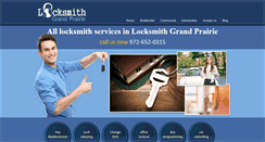 Desktop Screenshot of locksmith--grandprairie.com